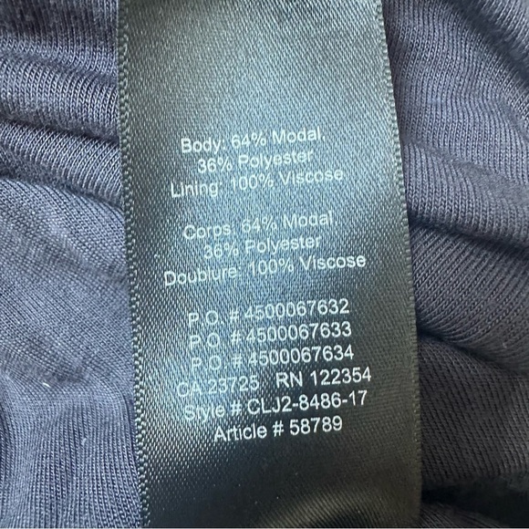 Aritzia Talula Crescent V-Neck Tank Dress in Grey Sz XS - Picture 9 of 11